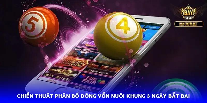 Chiến thuật phân bổ dòng vốn nuôi khung 3 ngày bất bại