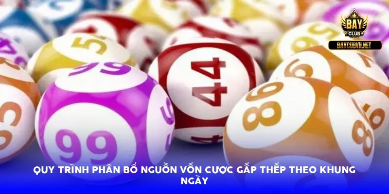 Quy trình phân bổ nguồn vốn cược gấp thếp theo khung ngày