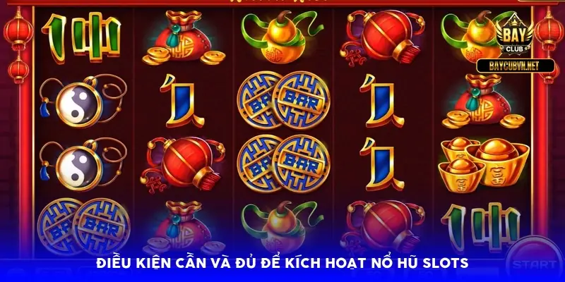 Điều kiện cần và đủ để kích hoạt nổ hũ slots