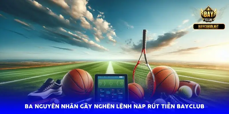 Ba nguyên nhân gây nghẽn lệnh nạp rút tiền BAYCLUB